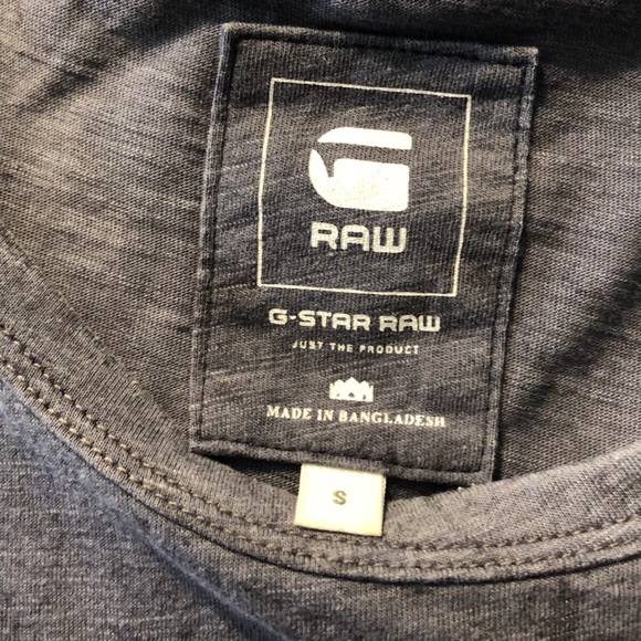 G Star Raw Men’s causal shirt, grey color size S embroidery - Picture 10 of 12